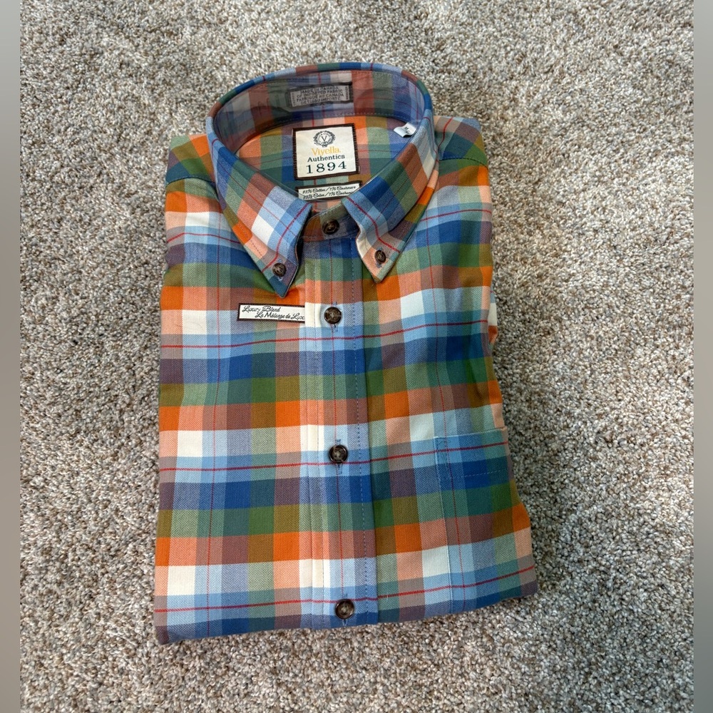 Viyella luxury blend button down shirt.